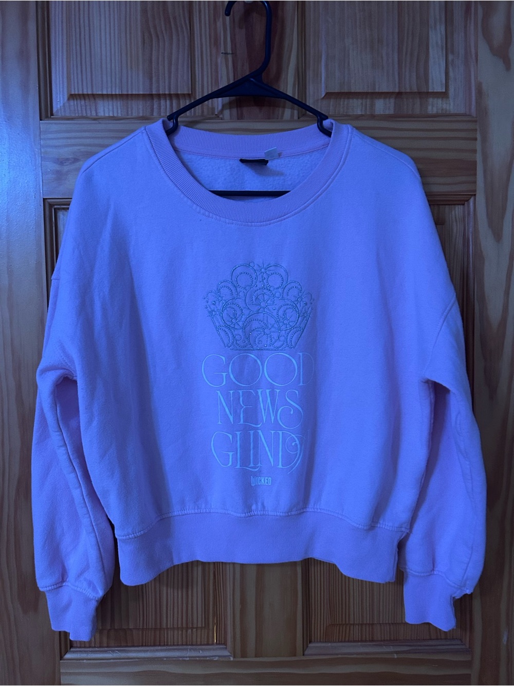 Good News Club Pink Crewneck Sweatshirt